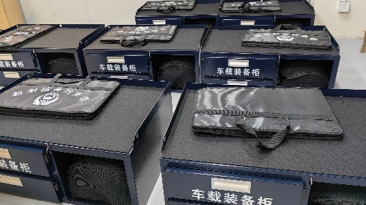從需求到交付，一站式解決方案｜我司成功完成某公安局50套車(chē)載裝備柜定制項(xiàng)目